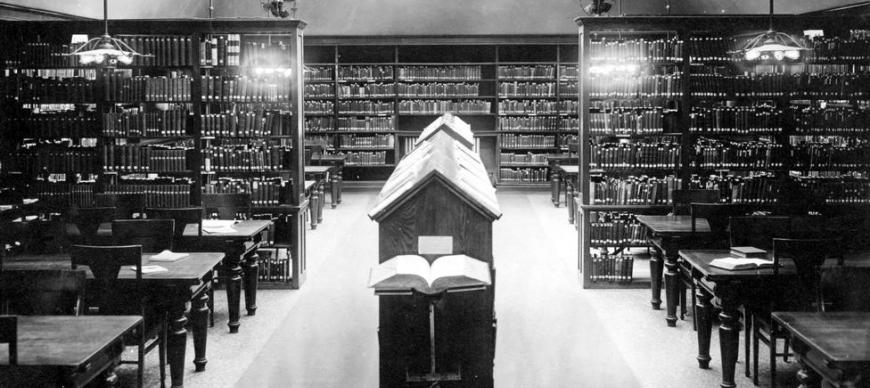 Haskell Hall Library (circa 1920s)