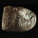 an example of an uninscribed, sealed administrative tablet.